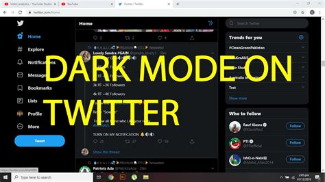 dark web twitter|twitter dark mode on computer.